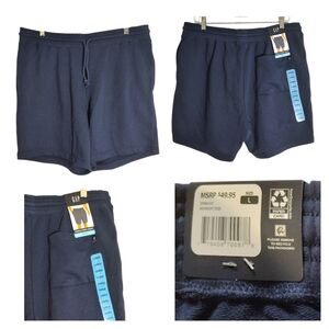 GAP Men's Flat Front Shorts - Navy Blue